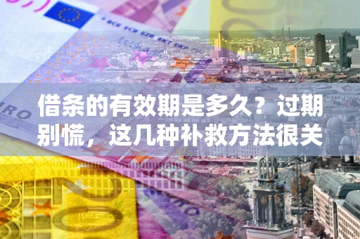 济南借条的有效期是多久?过期别慌,这几种补救方法很关键 济南借条的有效期是多久?过期别慌,这几种补救方法很关键